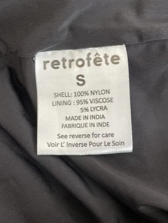 Retrofete Black Sequin Mini Dress S NWT Party Bachelorette Night Out Strapless - Picture 5 of 7